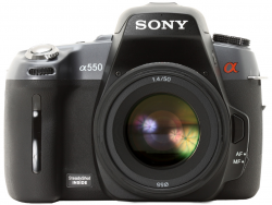 Sony Alpha A550 Accessories