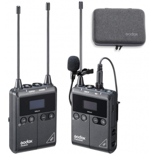 Godox WmicS1 Kit 1 Micrófono Lavalier Inalámbrico UHF