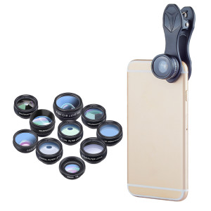 Kit lentes para móviles Gloxy 12 en 1