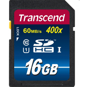 Memoria SDHC Transcend 16GB 300x UHS-I