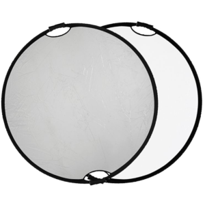 Quadralite Reflector Plata-Blanco 60cm con asa