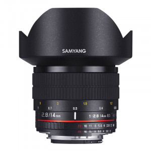Samyang 14mm f/2.8 IF ED UMC Aspherical Super Gran Angular Nikon AE