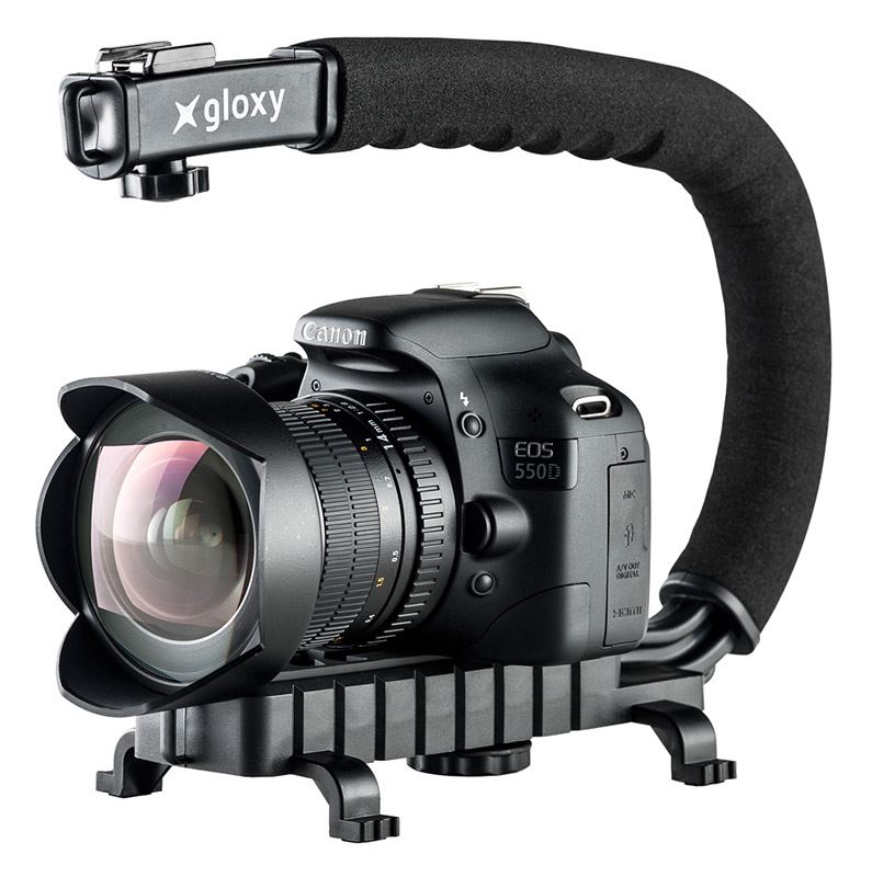 Creación puerta Diversidad Estabilizador para Vídeo Gloxy Movie Maker para Canon EOS 500D