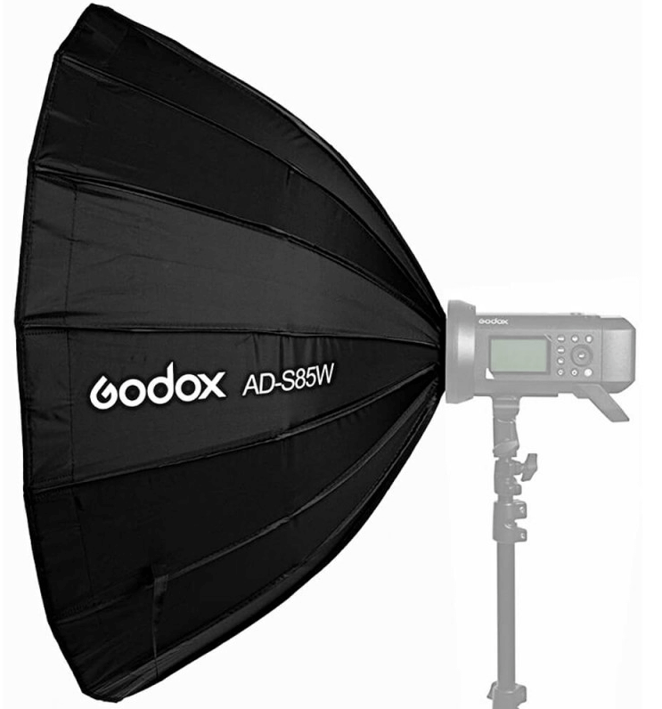 Softbox Parabólico Godox AD-S85W 85cm Blanco