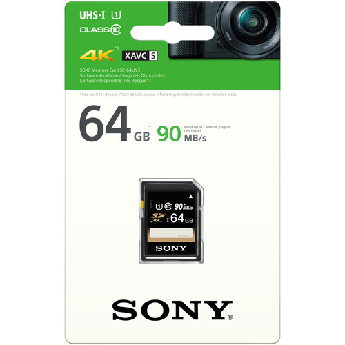 Tarjeta de Memoria Profesional V30 de 64 GB para cámara Digital Sony Cyber-Shot DSC-RX100. 
