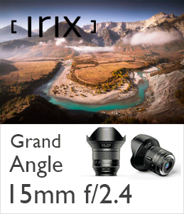 Objectif Grand Angle Irix 15mm f2.4