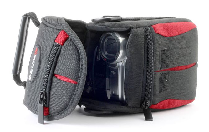 Delta Profi 3 Deluxe Funda Fotográfica Gris para Nikon Coolpix S6300