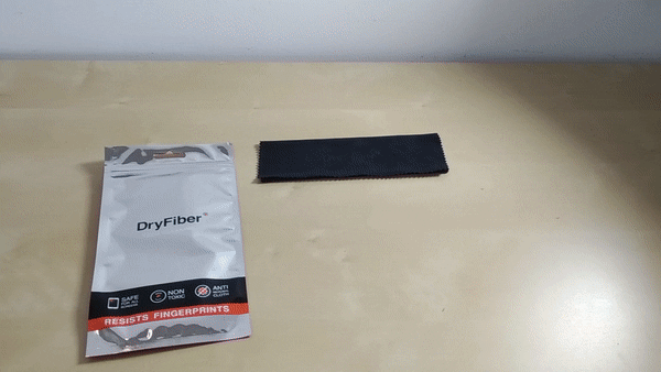 DryFiber paño de limpieza microfibra para GoPro HD Hero
