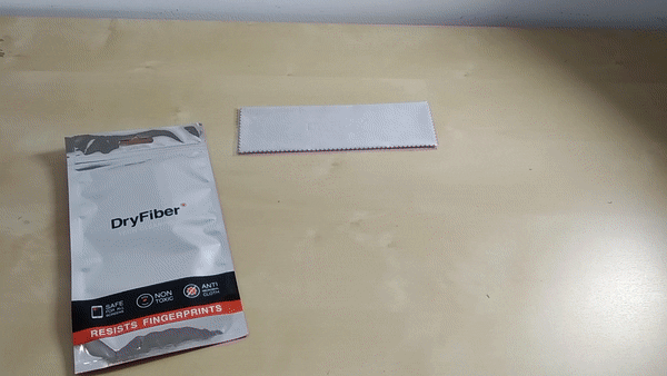 DryFiber paño de limpieza microfibra para Fujifilm FinePix AV100