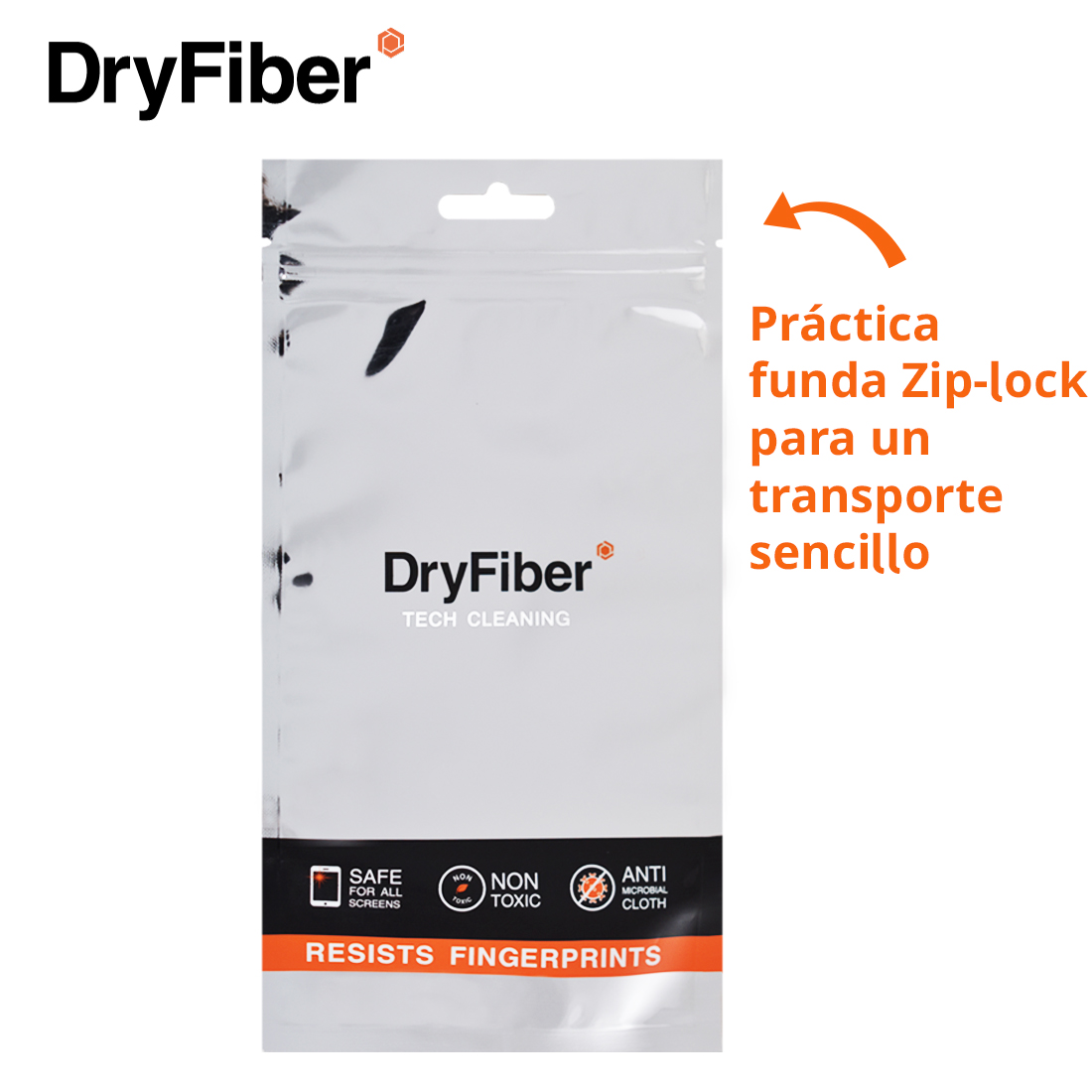 DryFiber paño de limpieza microfibra