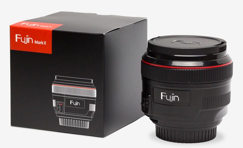 Fujin Mark II EF-L002 Objetivo aspirador de sensor Canon para Canon EOS 600D