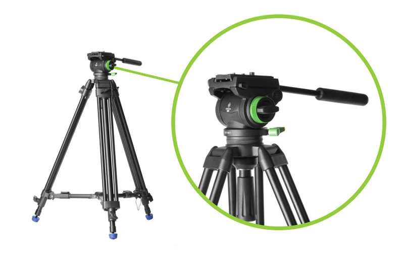 Kit Vidéo Genesis CVT-10 + Rotule VF-6.0 pour Canon EOS C200