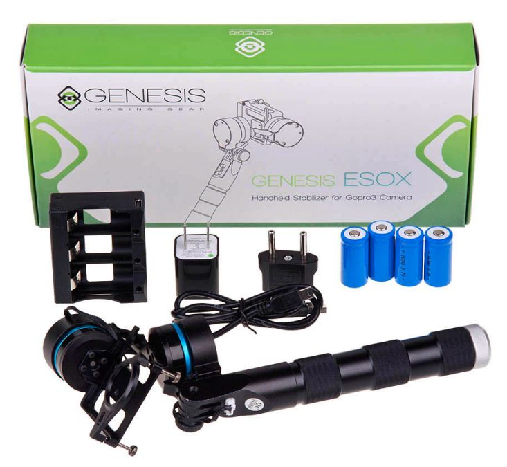 Genesis ESOX Stabilisateur Gimbal pour GoPro HERO3 Silver Edition