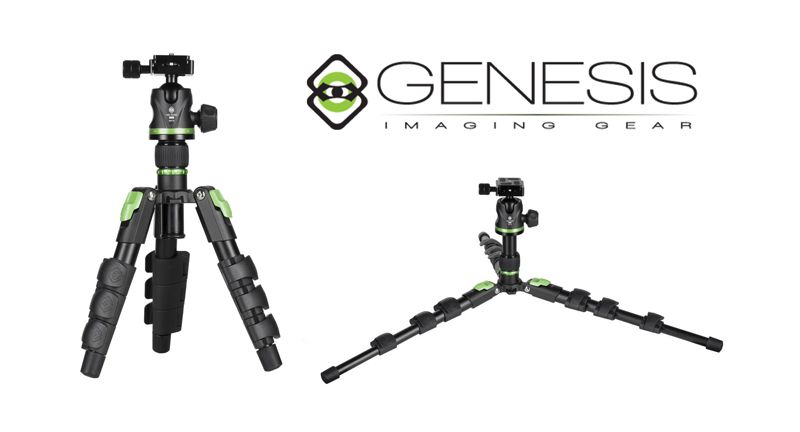 Mini Trípode Genesis Base ABT verde para móvil