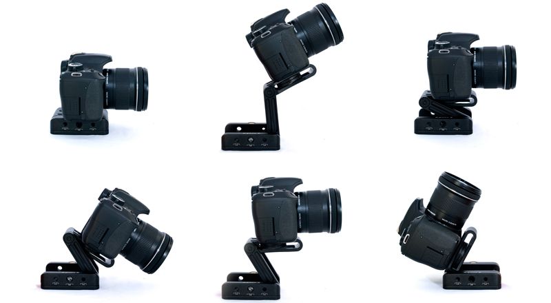 Gloxy Z Flex Tilt Head Camera Bracket for BlackMagic Cinema EF