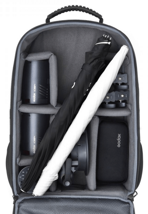 Godox AD100 PRO TTL Kit de 3 Flashes con mochila