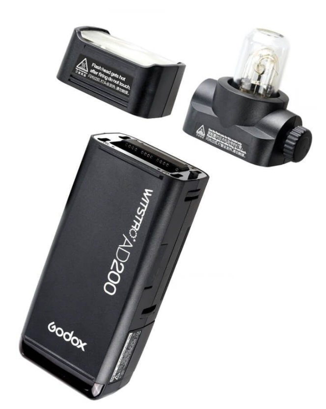 Flash studio Godox AD200 pour Panasonic HC-VX870