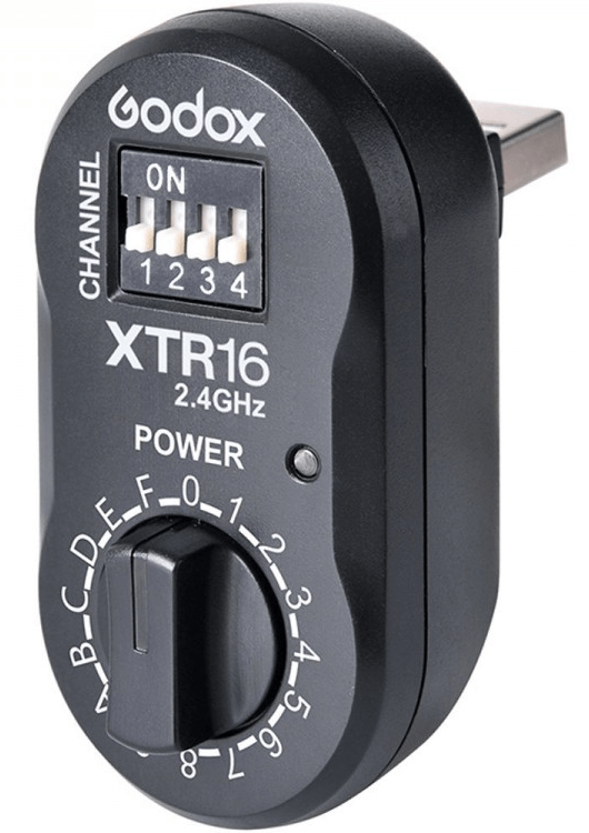 Kit Trigger Godox XT16 2.4GHz (Transmisor y Receptor)