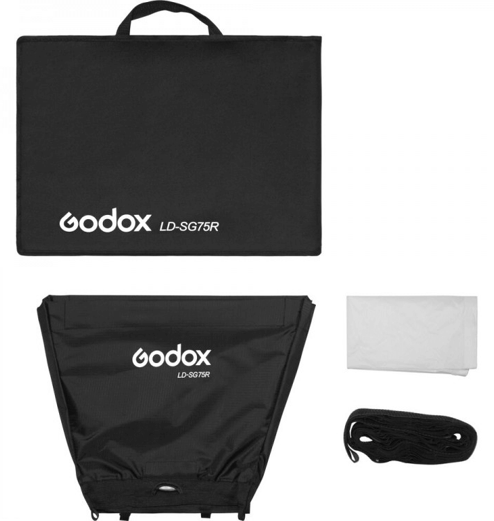 Godox LD-SG75R Softbox avec Grid pour Godox LD75R Panneau