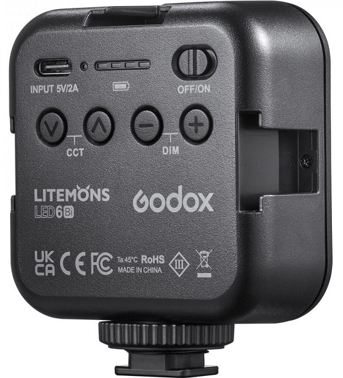 Godox LED6Bi Panel LED Litemons Bi-Color 3200-6500K