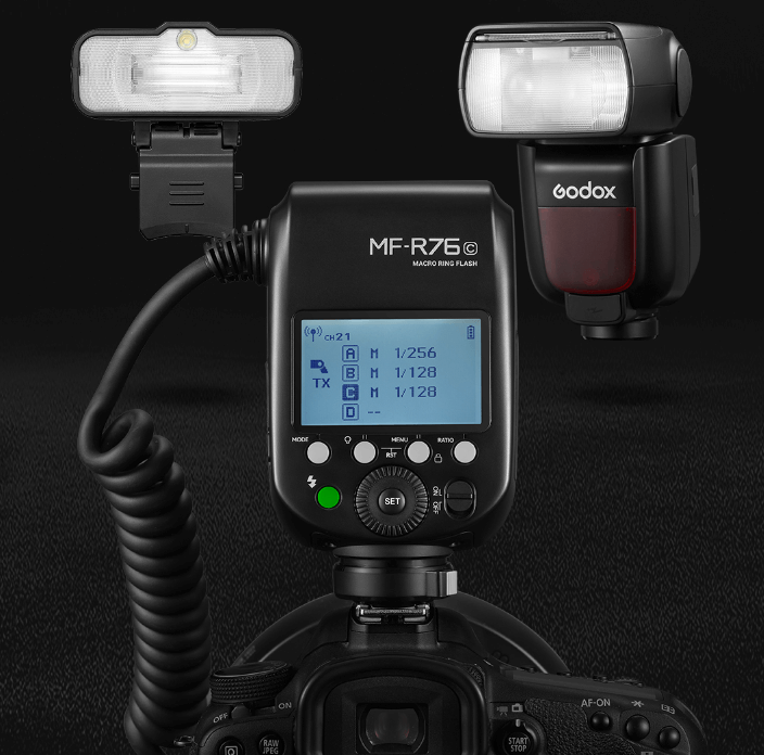 Godox MF-R76N Flash Nikon Macro TTL 