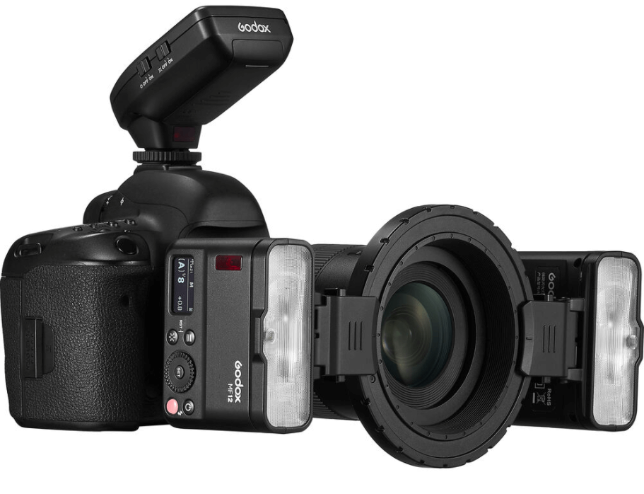Godox 2x MF12 Flash Macro Kit K2 para Sony Vlog ZV-1