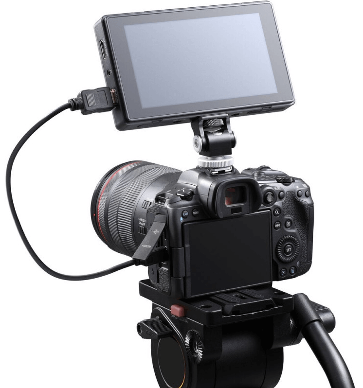Moniteur Godox GM55 4K HDMI Ecran Tactile 5.5" pour Canon LEGRIA HF R26