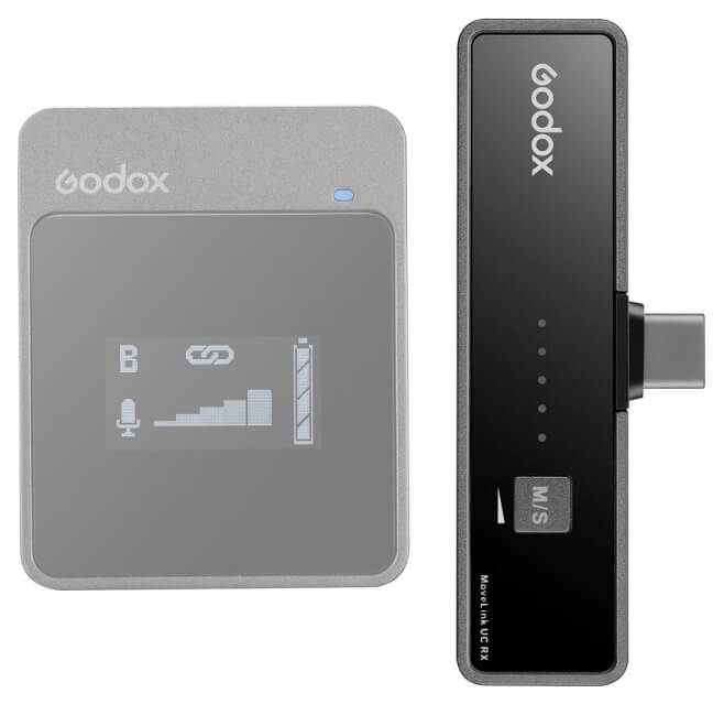 Godox Movelink Récepteur RX Système 2.4GHz sans fil (USB Type-C)