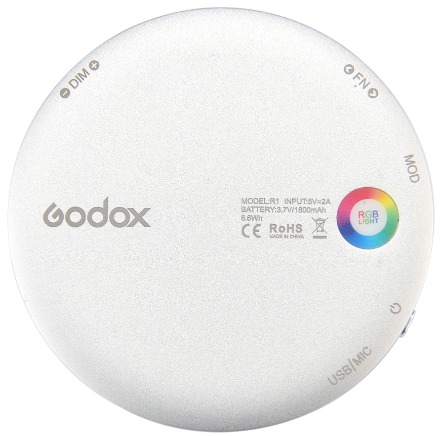 Godox R1 Mini Eclairage créatif pour Panasonic Lumix DMC-XS3