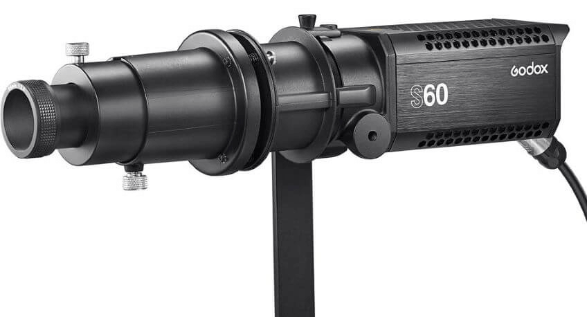 Godox S60 Lampe LED et visières
