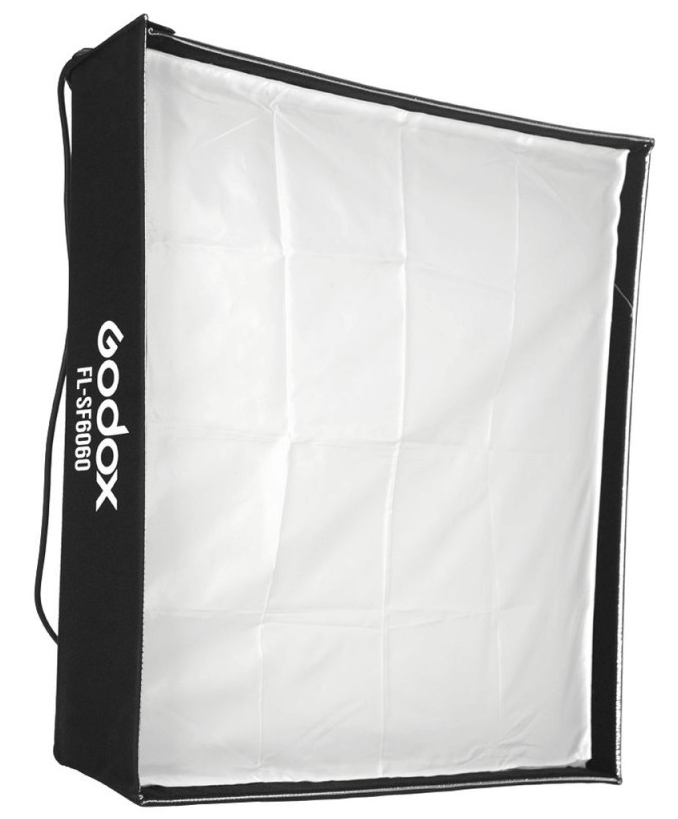 Godox FL-SF6060 Softbox con Grid, Difusor y Bolsa para el Panel LED Flexible FL150S