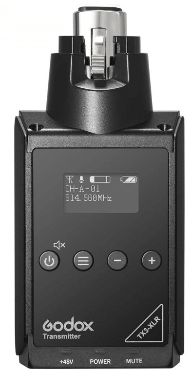 Godox TX3-XLR Transmisor XLR Plug-On