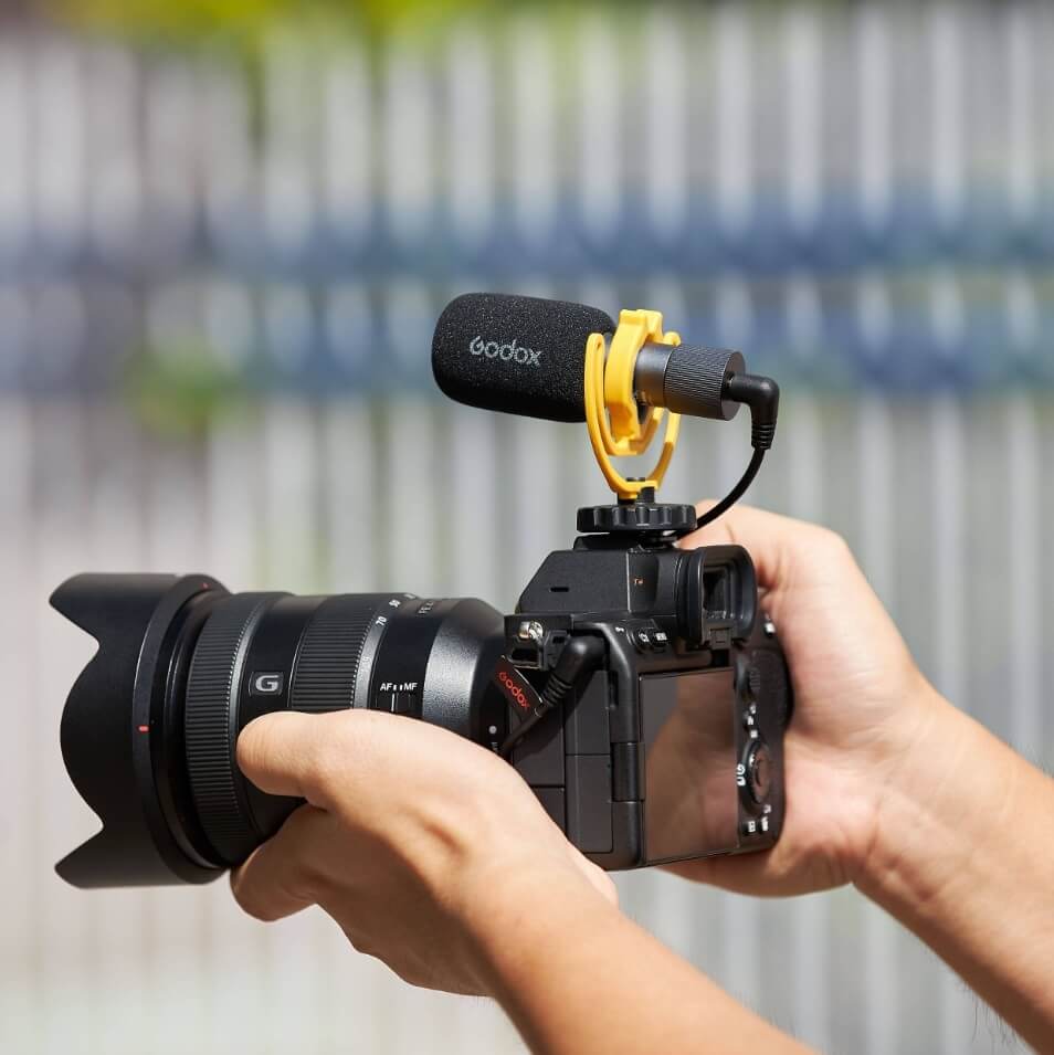 Godox VS-Mic Micrófono para Canon VIXIA HF G21