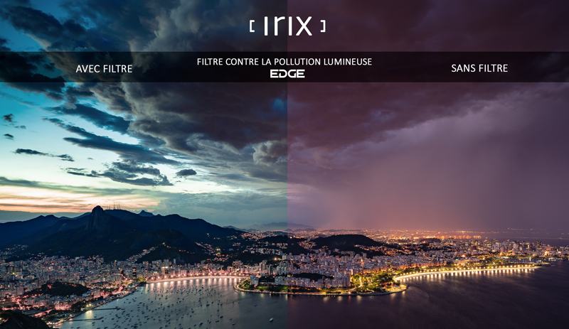 Irix 15mm f/2.4 Blackstone Grand Angle Pentax + Irix Edge Filtre anti-pollution lumineuse 95mm