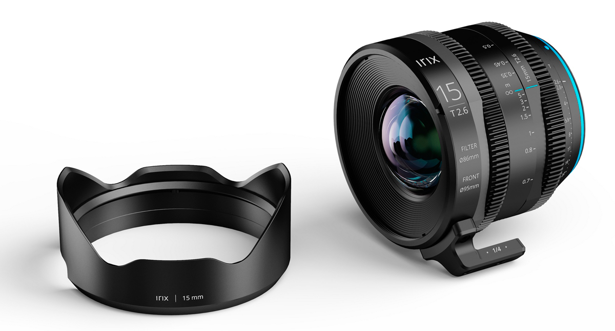 Irix Cine 15mm T2.6 pour Blackmagic Studio Camera 4K Plus G2
