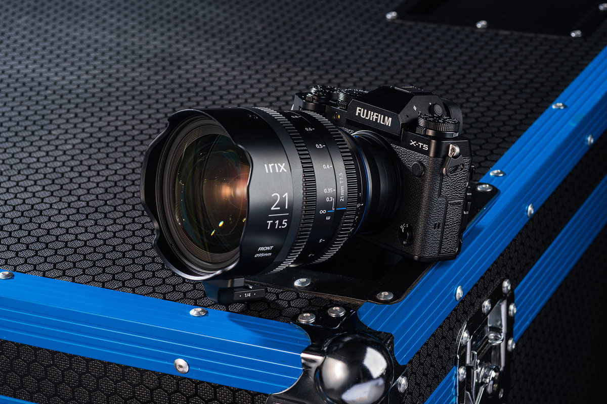 Irix Cine 21mm T1.5 para Fujifilm X-E3