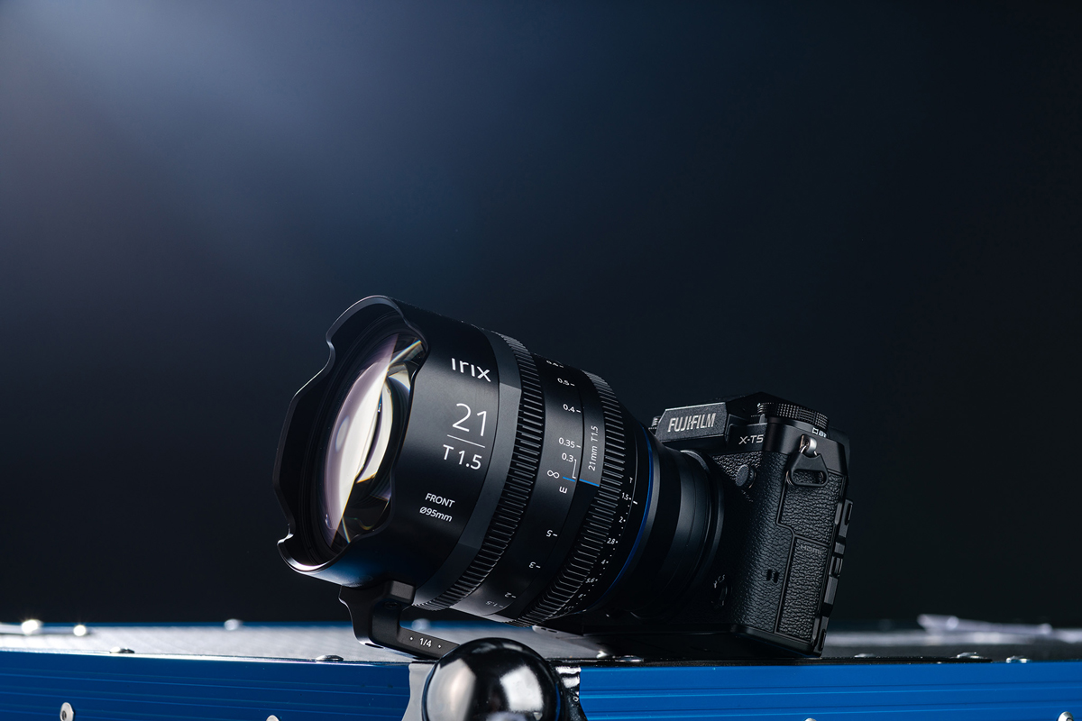 Irix Cine 21mm T1.5 para Fujifilm X-E3