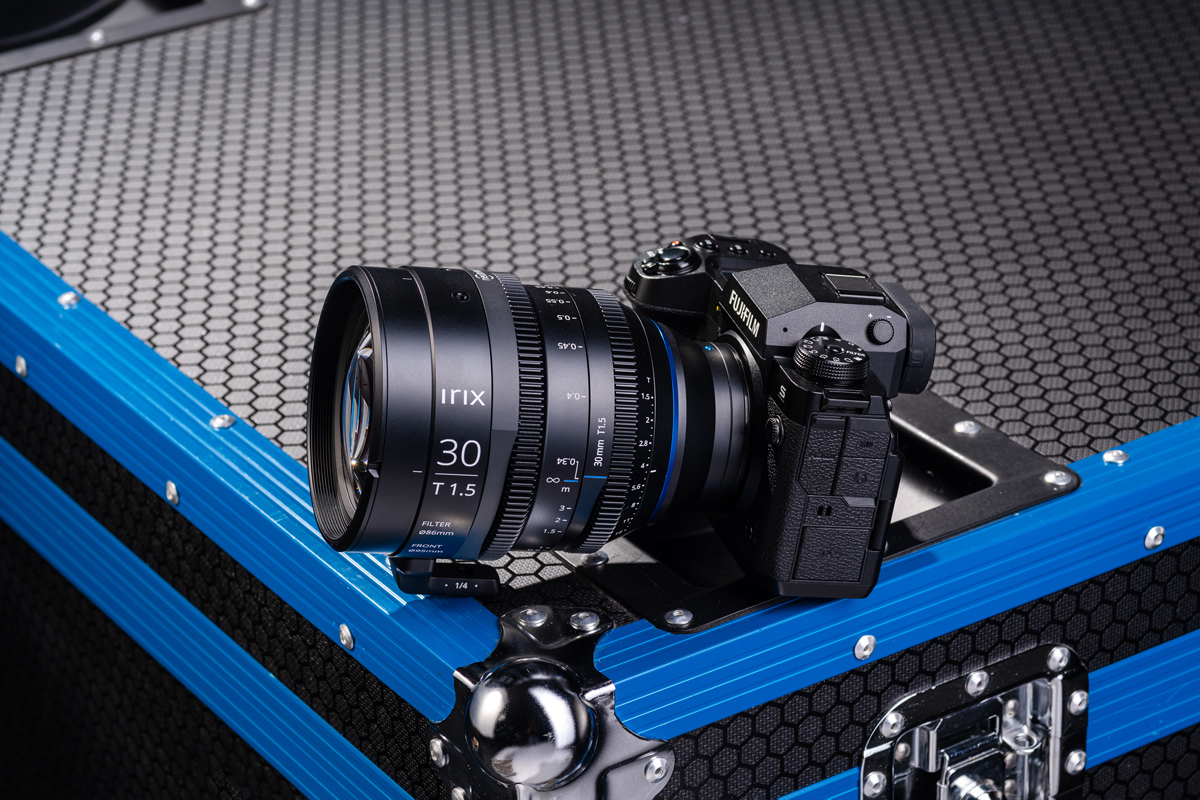 Irix Cine 30mm T1.5 pour Fujifilm X-T3