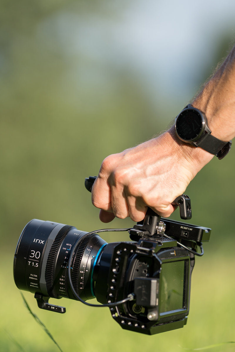 Irix Cine 30mm T1.5 para BlackMagic Studio Camera 4K Plus G2