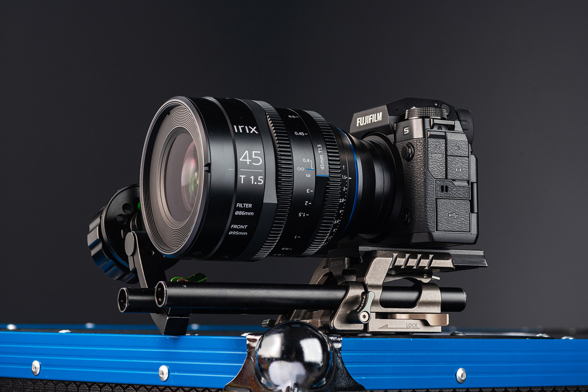 Irix Cine 45mm T1.5 pour Fujifilm X-Pro1