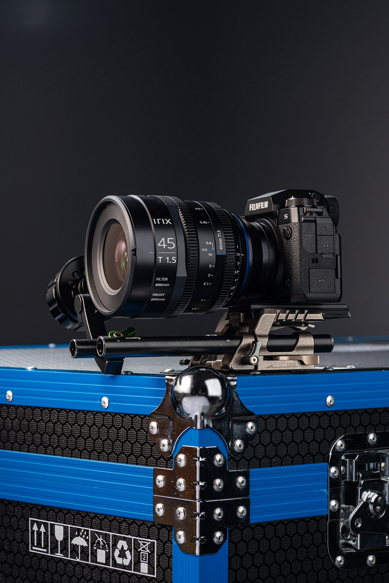 Irix Cine 45mm T1.5 para Fujifilm X-S10