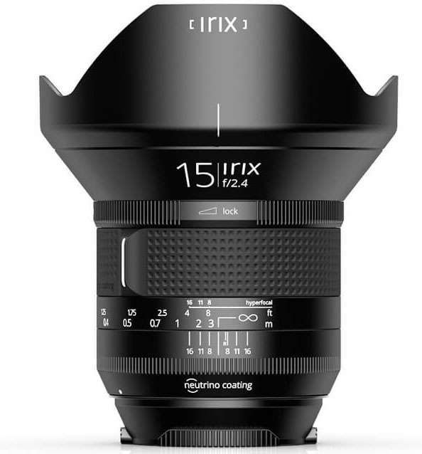 Irix 15mm f/2.4 Firefly Grand Angle Pentax + Irix Filtre ND1000 95mm