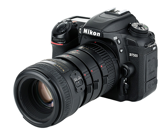 Kit 3 Tubos de extensión automáticos AET-NS II para Nikon F