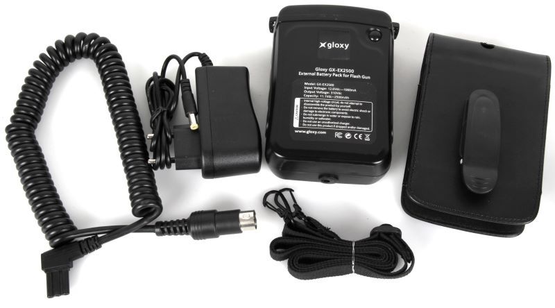 Kit Flash Gloxy GX-F990 TTL HSS + Batería externa Gloxy GX-EX2500