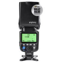Kit Flash Gloxy GX-F990 con softbox y soporte para flash para Nikon D7000