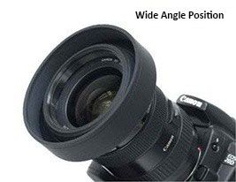 Pare-soleil circulaire photo et vidéo pour Nikon D300s