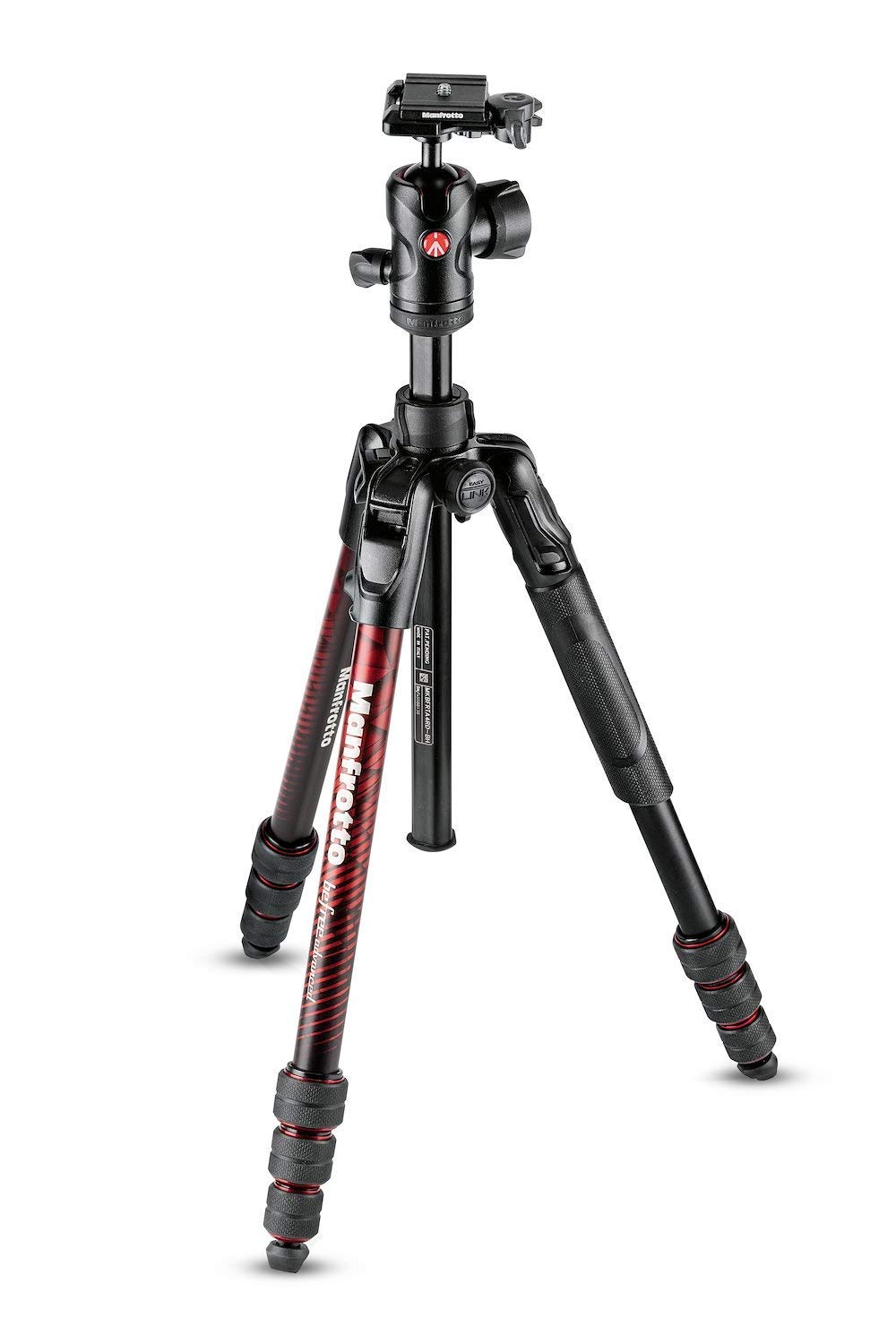 Manfrotto BeFree Advanced Tripod Red