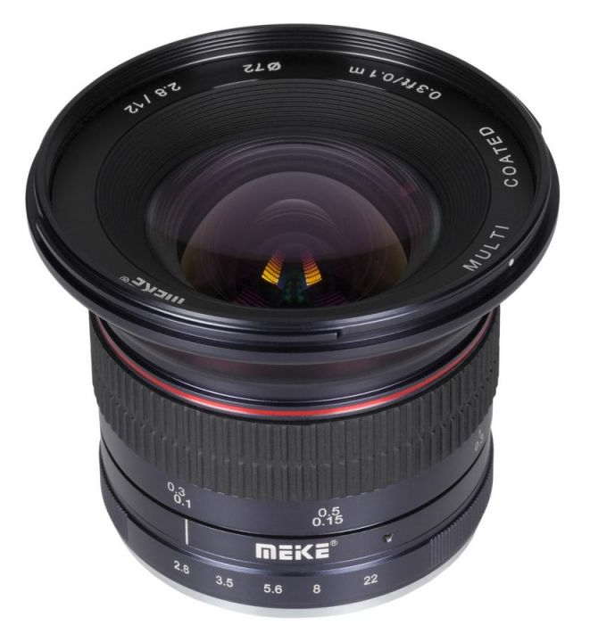 Objectif Meike 12mm f/2.8 MK Fuji X
