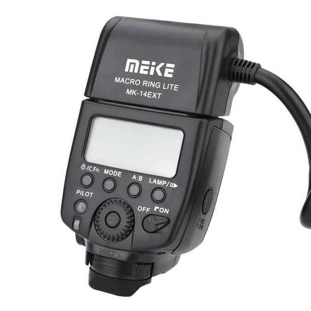Meike Flash anular 14EXT para Canon
