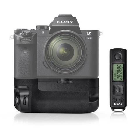 Meike Grip d'alimentation Sony A7II / A7R II + Télécommande